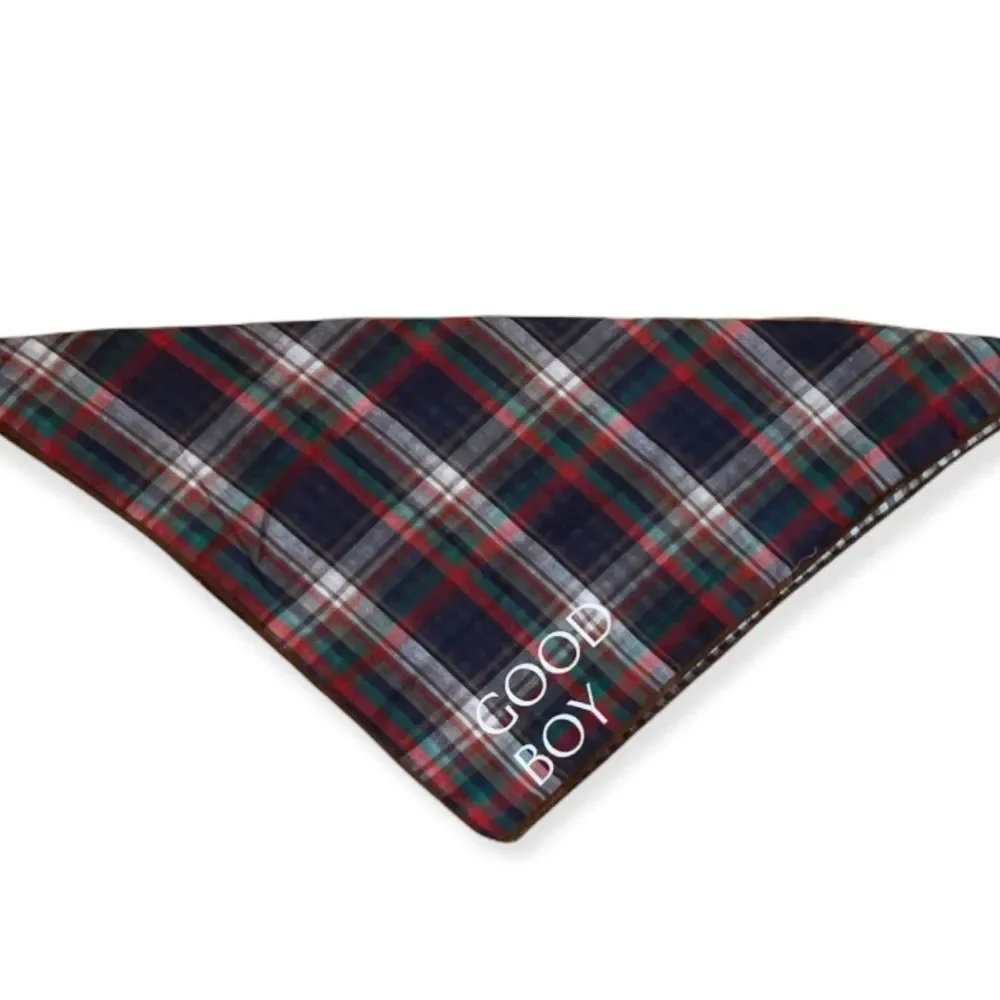 NWT Wool + Pepper Co. Good Boy Dog Bandana
